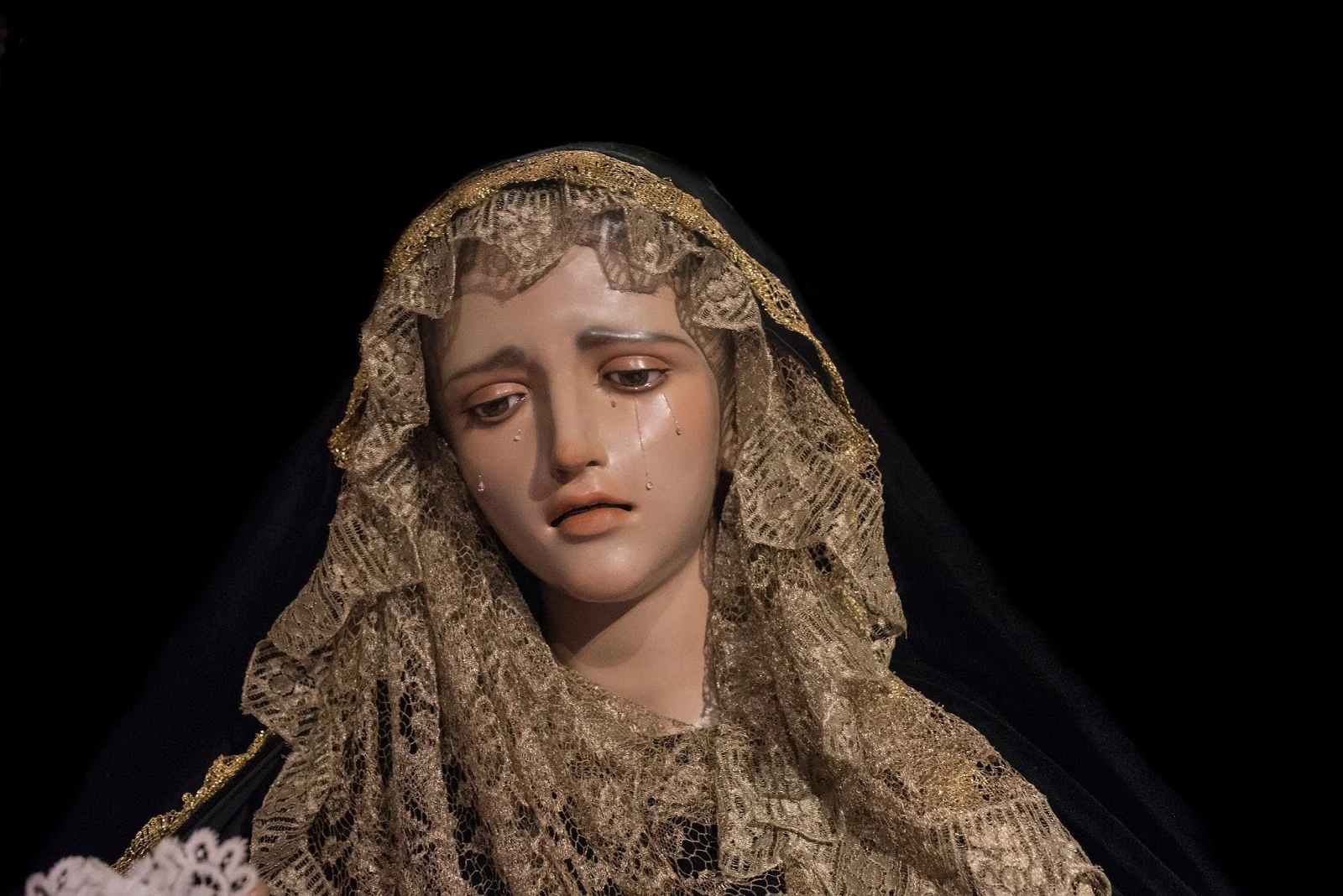 Virgen Dolorosa · Panamá, obra de Antonio Luis Troya