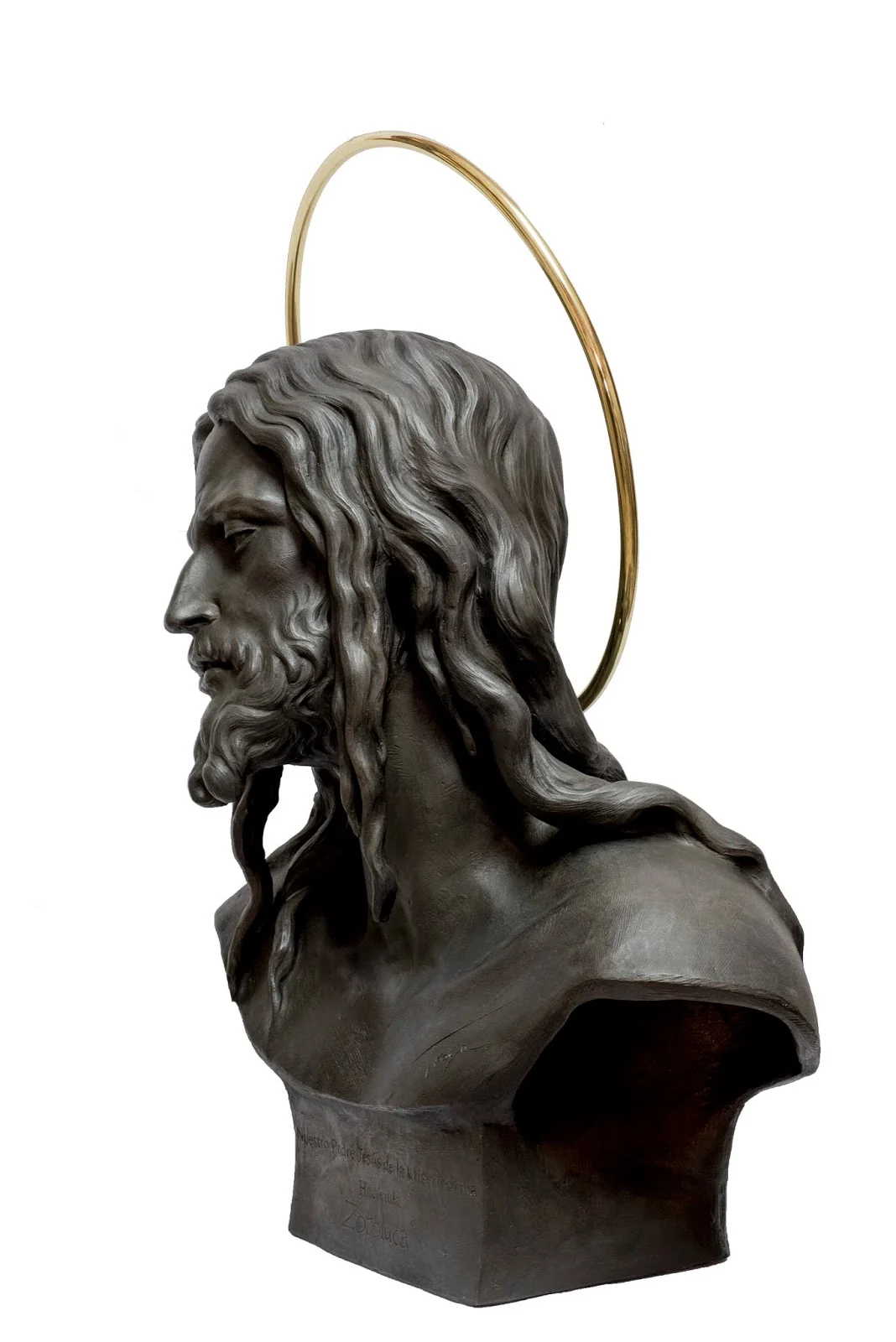 Busto de Cristo · México, obra de Antonio Luis Troya